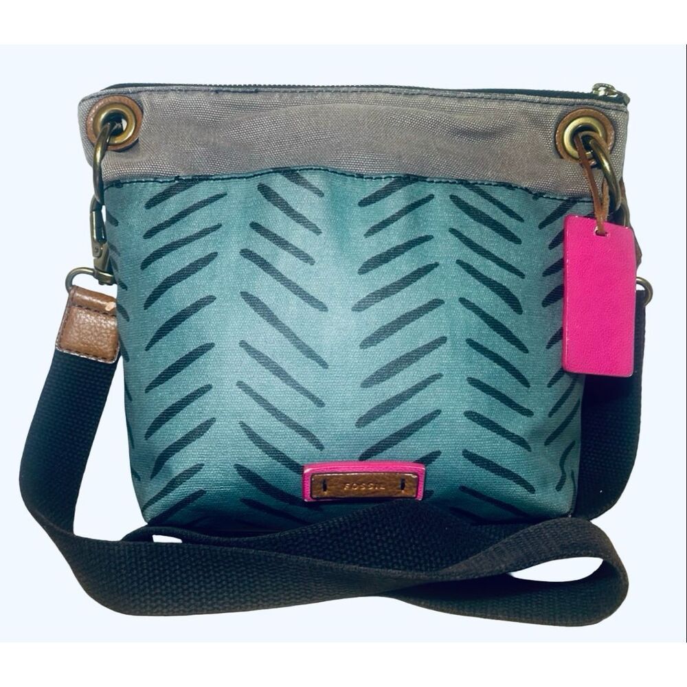 Fossil Keely Herringbone Crossbody - Picture 5 of 13